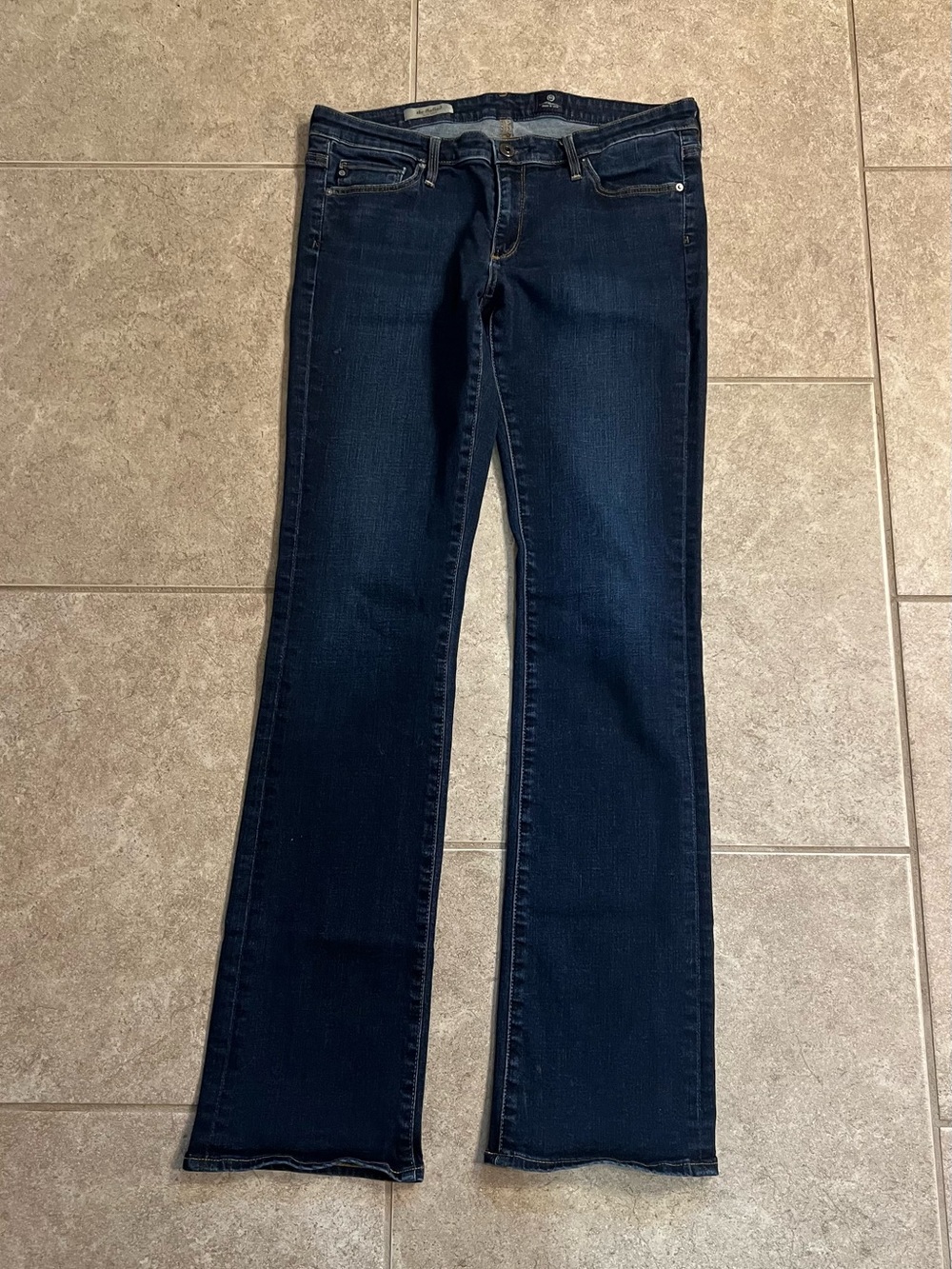 AG Adriano Goldschmied Dark Indigo Bootcut Jeans